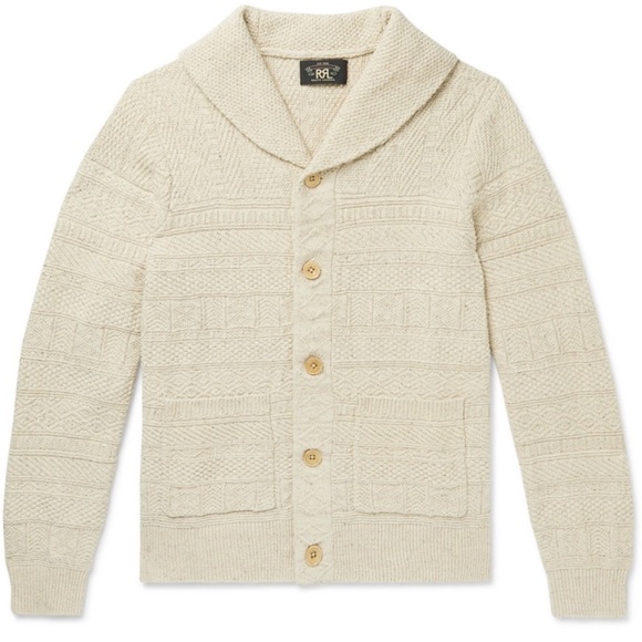 RRL Ralph Lauren Cotton Silk Cardigan Sweater - Picture 6 of 16